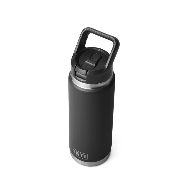 Yeti Rambler 26oz Straw Bottle - Black-3