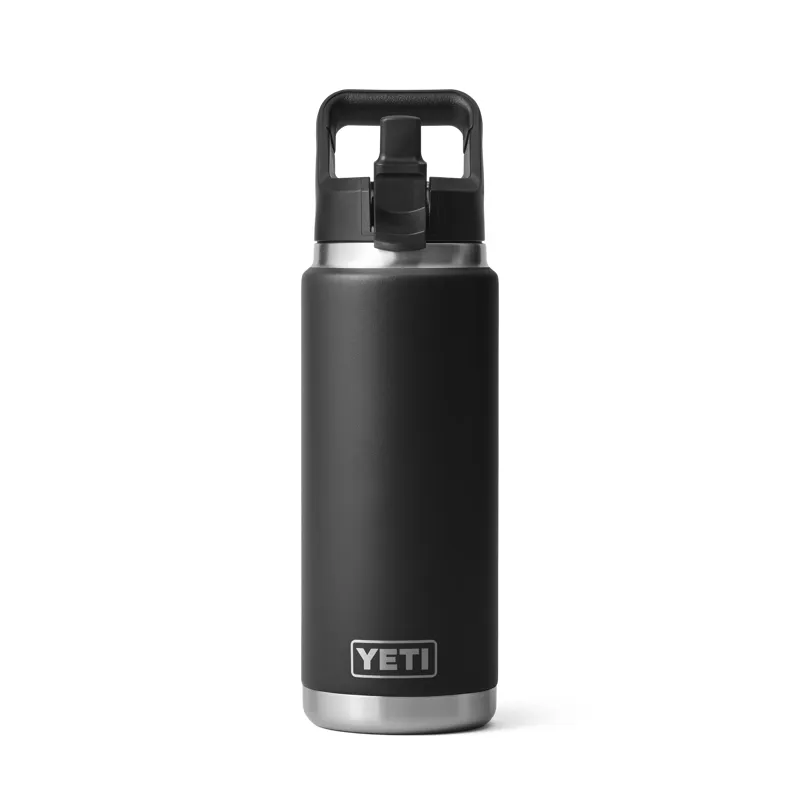 Yeti Rambler 26oz Straw Bottle - Black-2