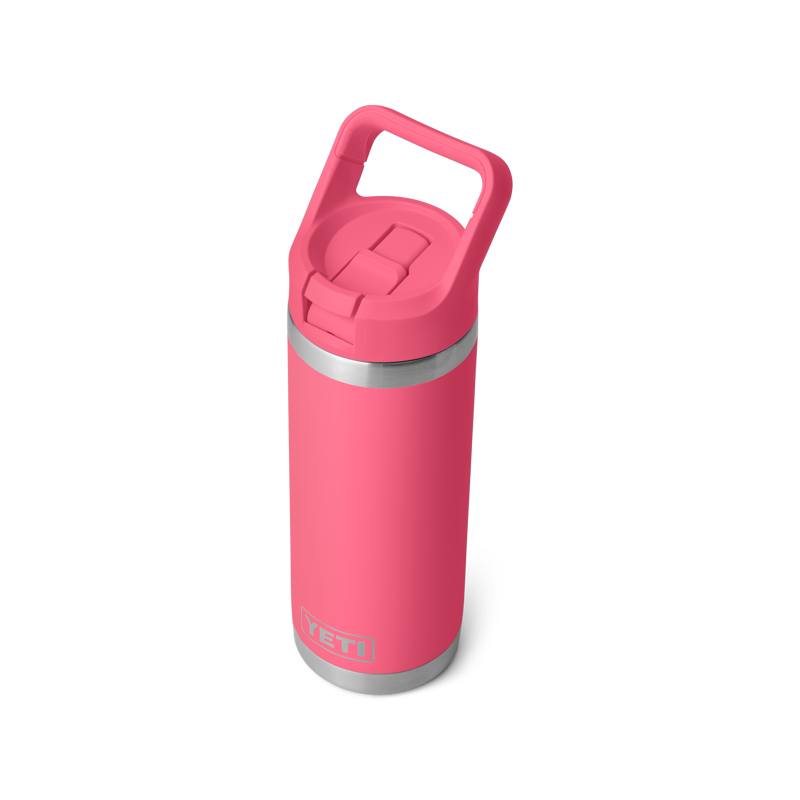 Yeti Rambler 18oz Colour Straw Bottle - Tropical Pink-4