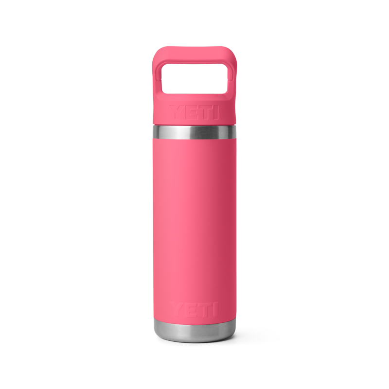 Yeti Rambler 18oz Colour Straw Bottle - Tropical Pink-2