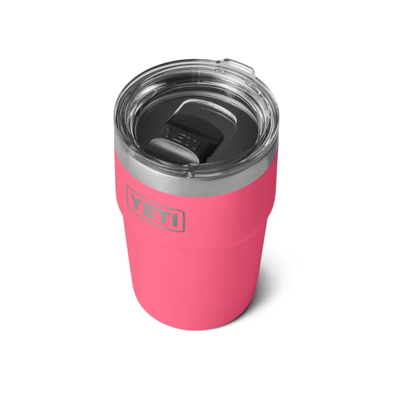 Yeti Rambler 16oz Stackable Cup - Tropical Pink-2