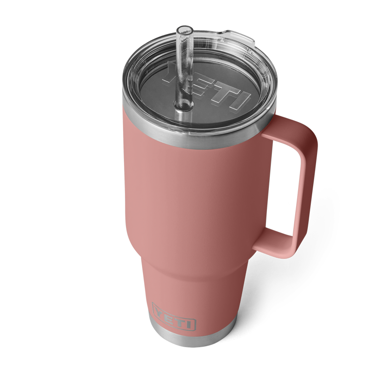 Yeti Rambler 42oz Straw Mug - Sandstone Pink-2