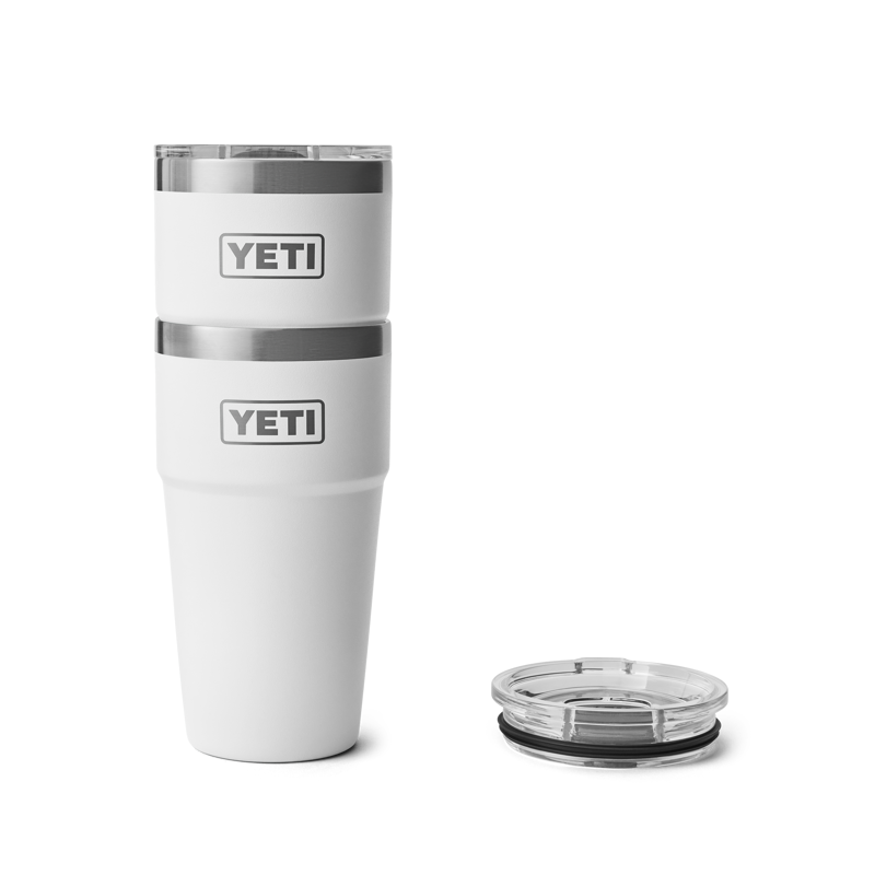 Yeti Rambler 20oz Stackable Cup - White-3