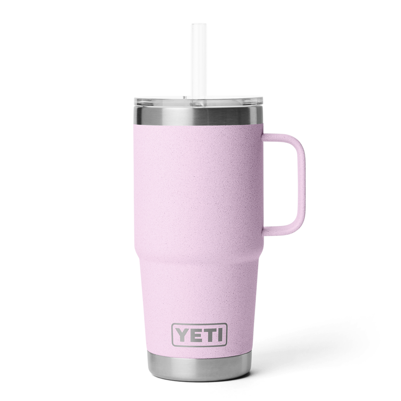 Yeti Rambler 25oz Straw Mug - Cherry Blossom