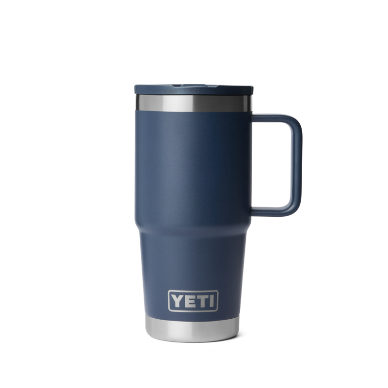 Yeti Rambler 20oz Travel Straw Mug - Navy-1
