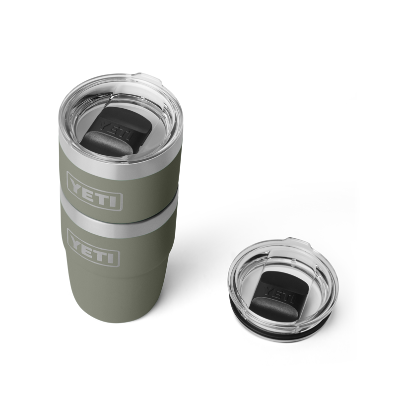 Yeti Rambler 8oz Ceramic Lined Stackable Cup - Pampa Green-1