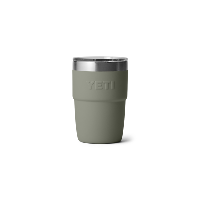 Yeti Rambler 8oz Ceramic Lined Stackable Cup - Pampa Green-2