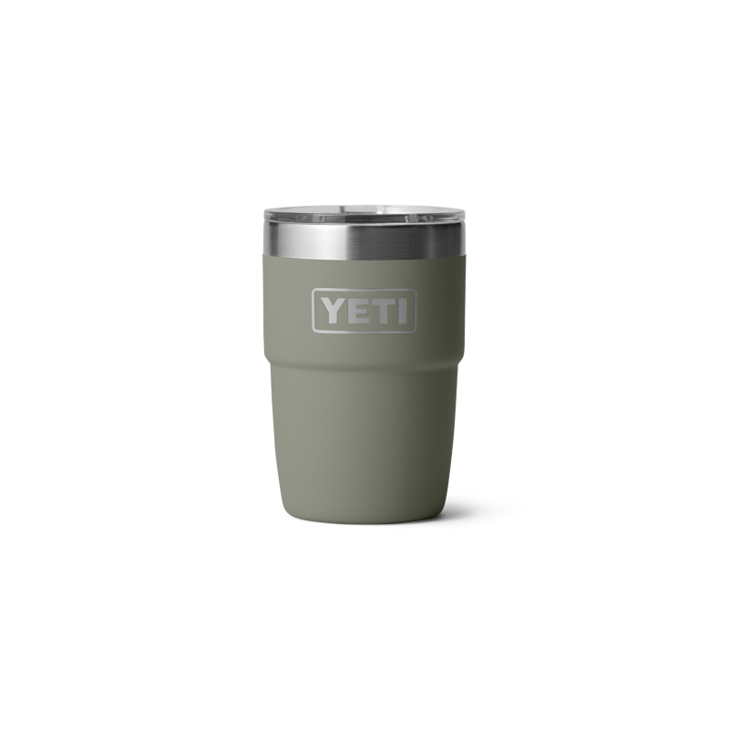 Yeti Rambler 8oz Ceramic Lined Stackable Cup - Pampa Green-4