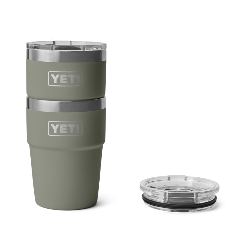 Yeti Rambler 16oz Stackable Cup - Pampa Green-3
