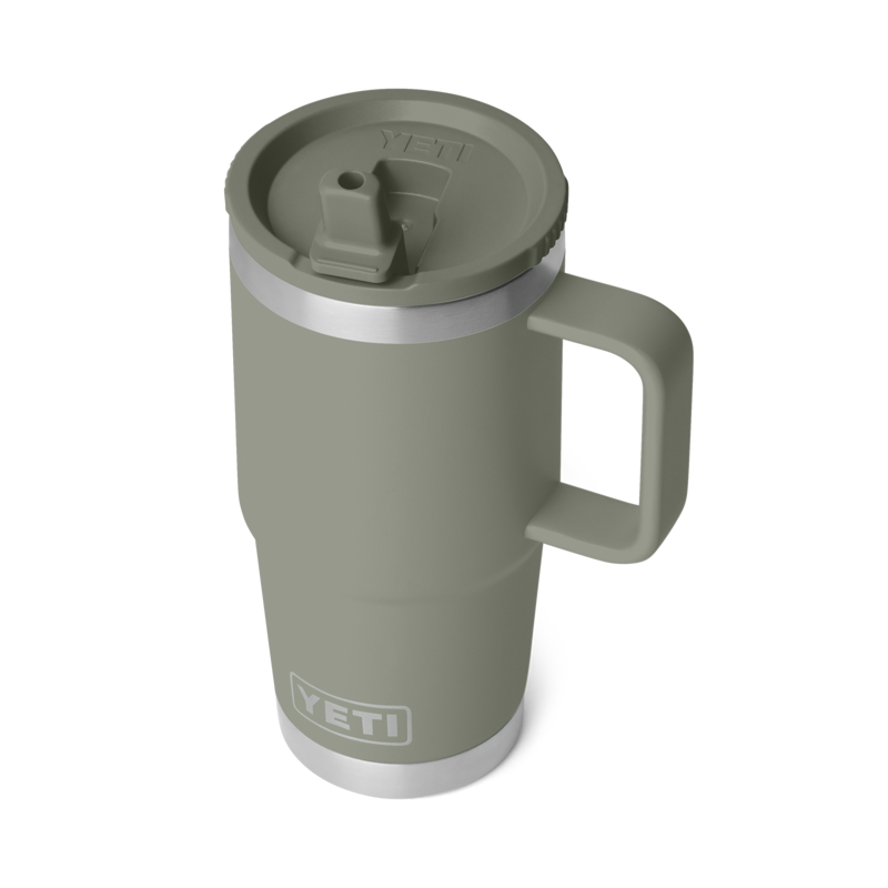 Yeti Rambler 20oz Travel Straw Mug - Pampa Green-3