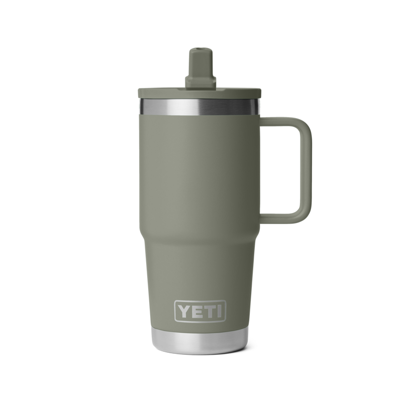 Yeti Rambler 20oz Travel Straw Mug - Pampa Green