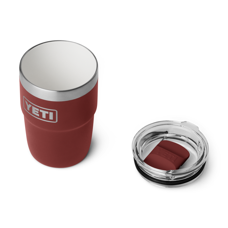 Yeti Rambler 8oz Ceramic Lined Stackable Cup - Stag Red-1