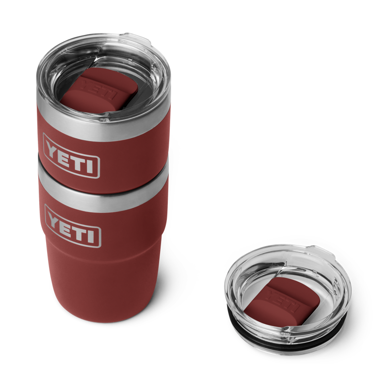 Yeti Rambler 8oz Ceramic Lined Stackable Cup - Stag Red-2
