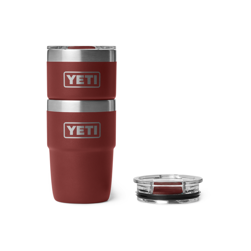 Yeti Rambler 8oz Ceramic Lined Stackable Cup - Stag Red-5