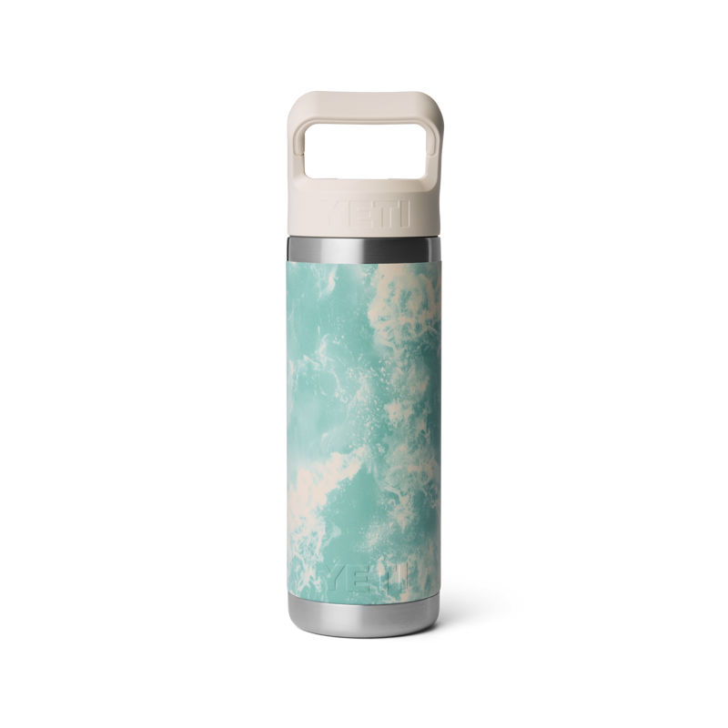 Yeti Rambler 18oz Colour Straw Bottle - Sea View-2