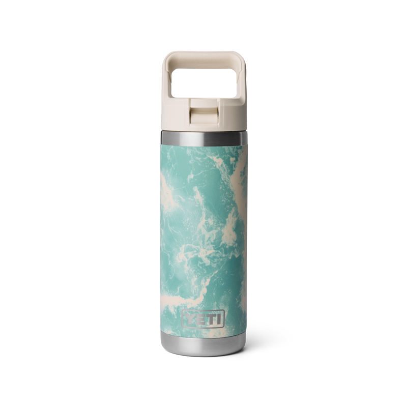 Yeti Rambler 18oz Colour Straw Bottle - Sea View-1