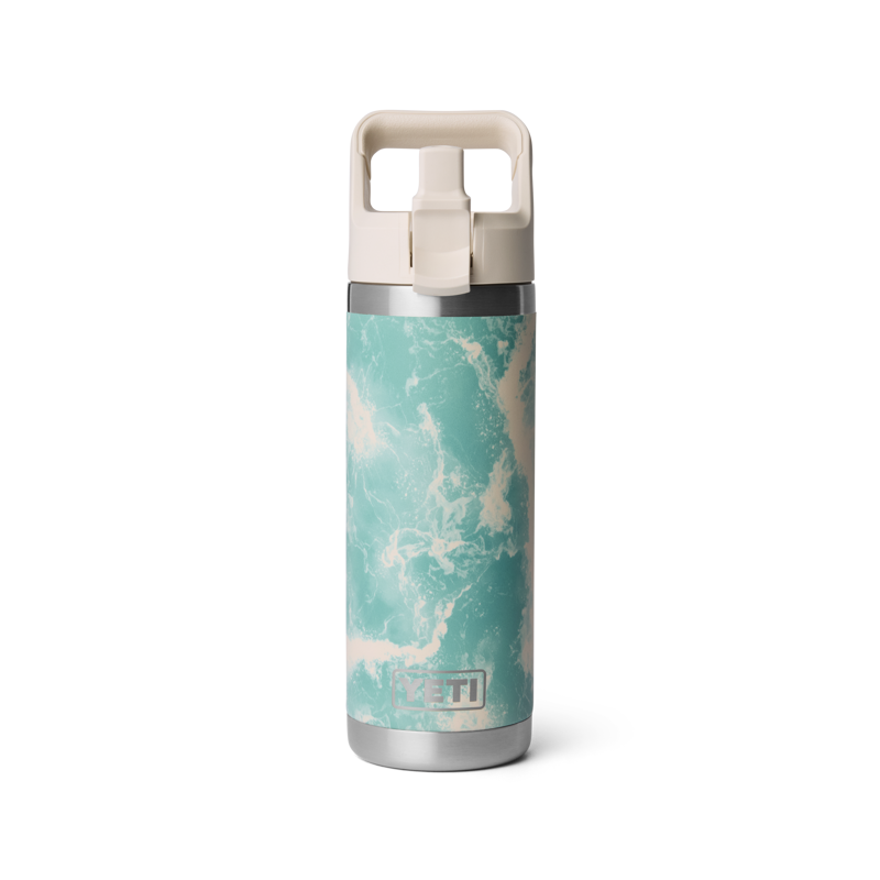 Yeti Rambler 18oz Colour Straw Bottle - Sea View