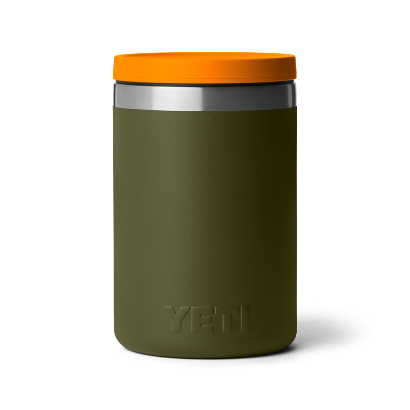 Yeti Rambler 16oz Food Jar - Olive/King Crab Orange-2