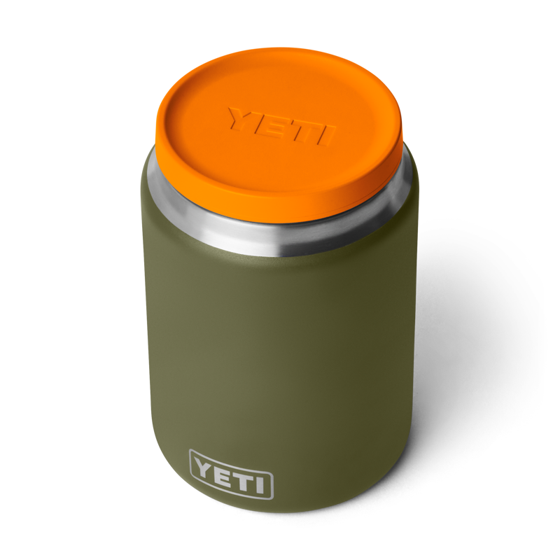 Yeti Rambler 24oz Food Jar - Olive/King Crab Orange-2
