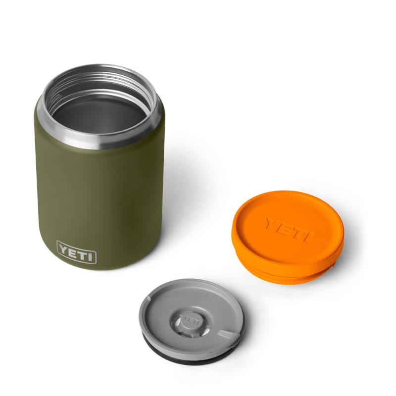 Yeti Rambler 24oz Food Jar - Olive/King Crab Orange-3