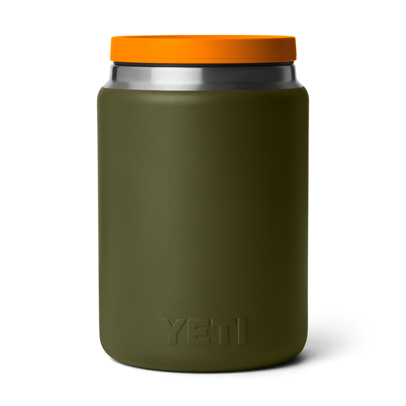 Yeti Rambler 24oz Food Jar - Olive/King Crab Orange-1