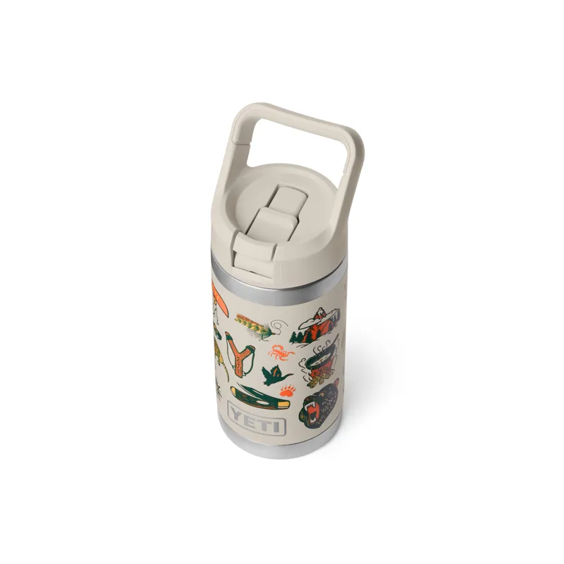 Yeti Rambler Jr 12oz Kids Bottle - Cape Summer Camp-2