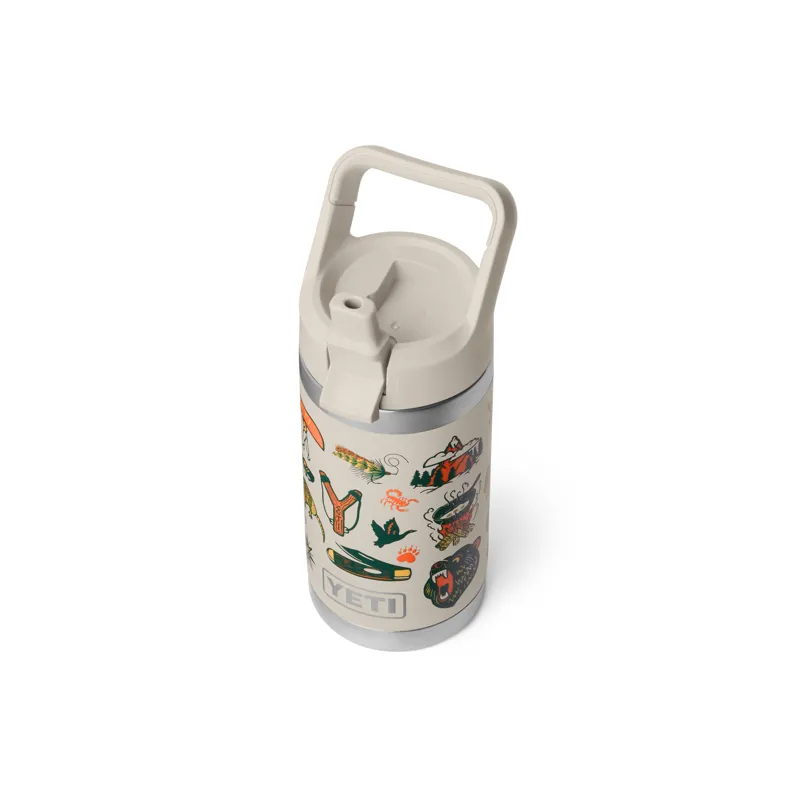 Yeti Rambler Jr 12oz Kids Bottle - Cape Summer Camp-3