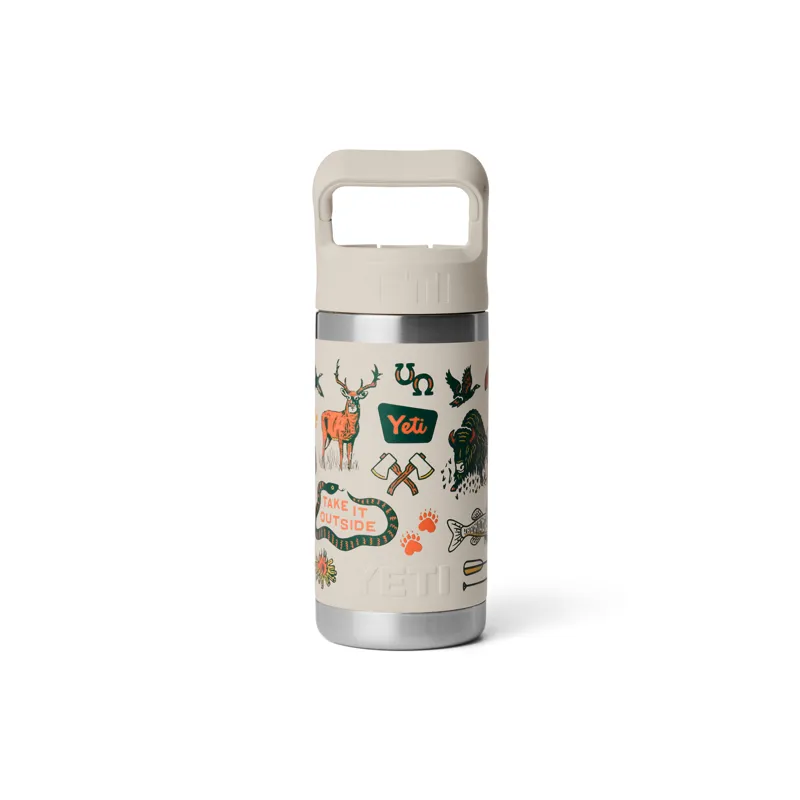 Yeti Rambler Jr 12oz Kids Bottle - Cape Summer Camp-1