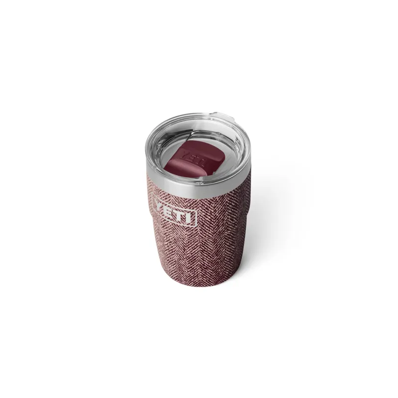 Yeti Rambler 8oz Ceramic Lined Stackable Cup - Riverhead Red-2