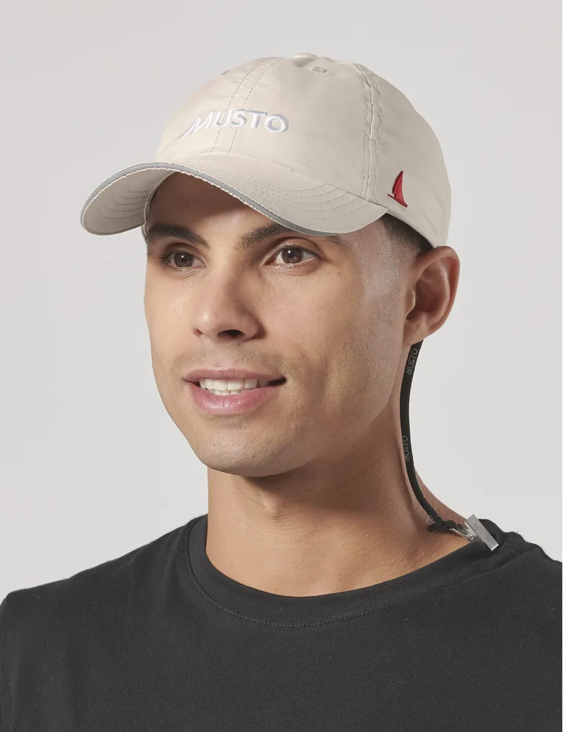 Musto Essential Fast Dry Crew Cap - Light Stone-2