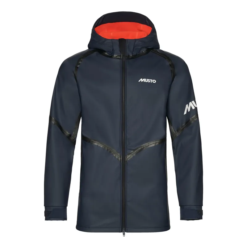 Musto Men's Championship Aqua Hoodie Jacket - Navy