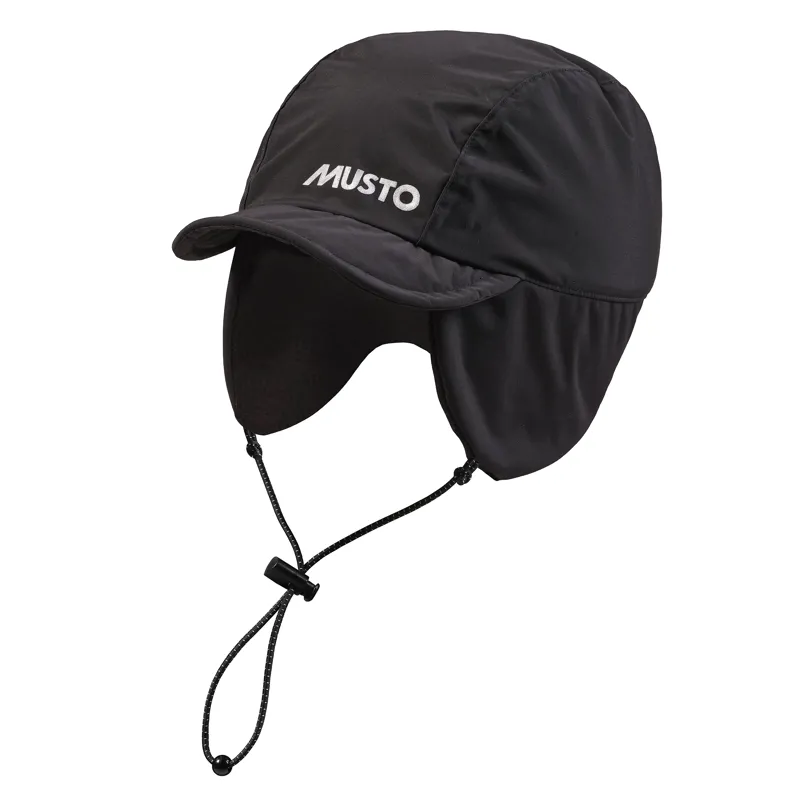 Musto Mpx Fleece Lined Waterproof Cap Black