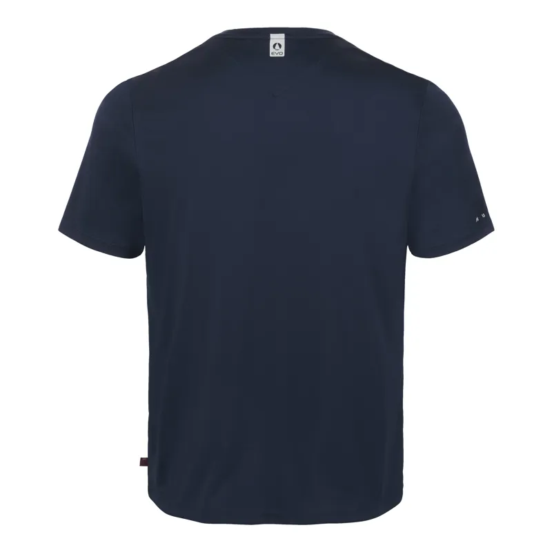 Musto Men's Evo Crew Sunblock Short Sleeve Tee - Navy-1