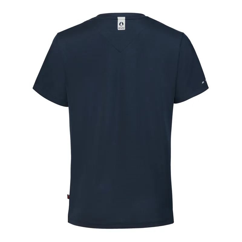 Musto Women's Evo Crew Sunblock Short Sleeve Tee - Navy-1