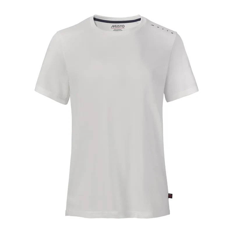 Musto Women's Evo Crew Sunblock SS Tee - Platinum