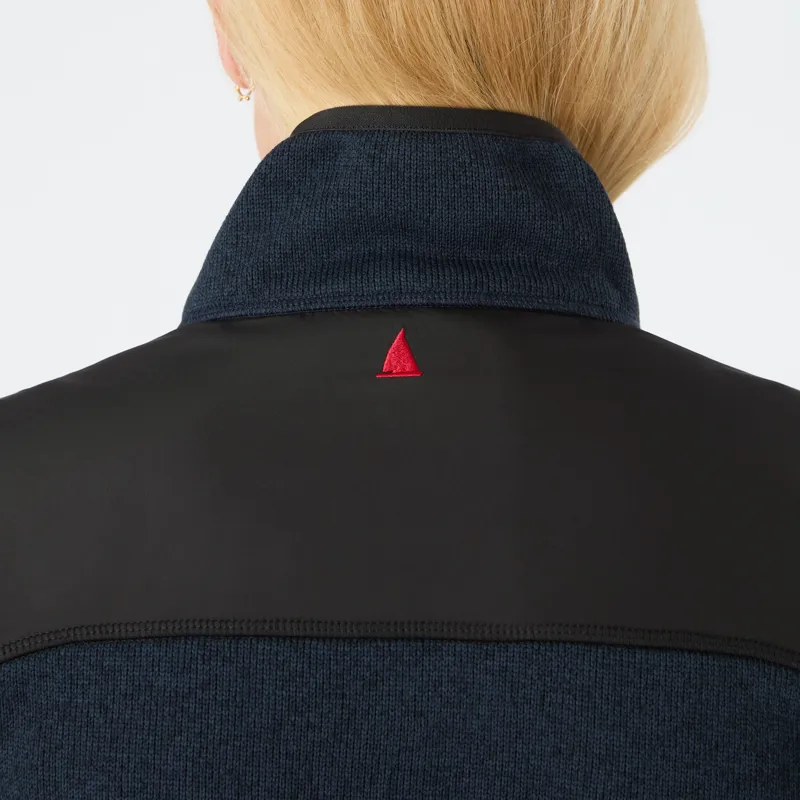Musto Women's Knitted Fleece - True Navy Marl-5