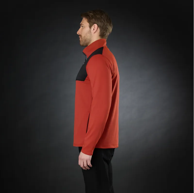 Musto Men's Evo Thermal Lite Tech Fleece - Rust-4