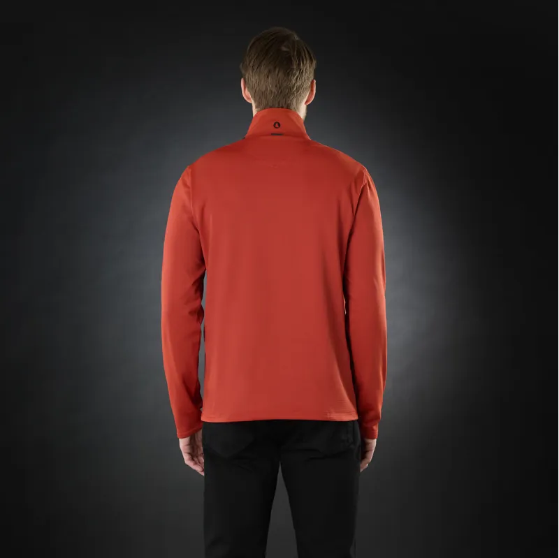 Musto Men's Evo Thermal Lite Tech Fleece - Rust-5