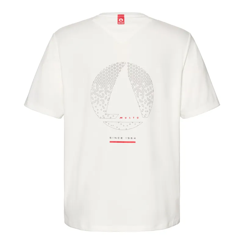 Musto Men's Evo Sunblock Yacht Short Sleeve Tee - White-1
