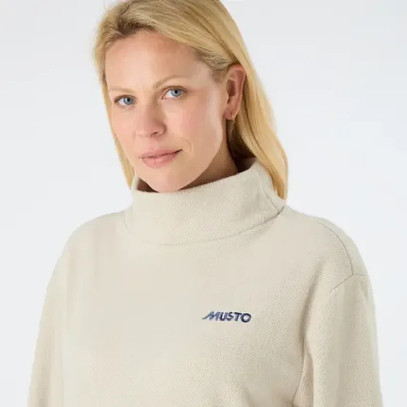 Musto Women's Classic Fleece Pullover - Pumice-4