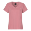 Musto Women's Original V Neck SS Tee - Pink Chalk