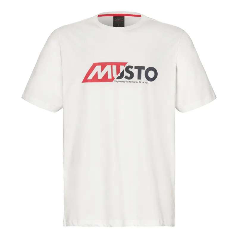 Musto Men's Marine Graphic Short Sleeve Tee - White