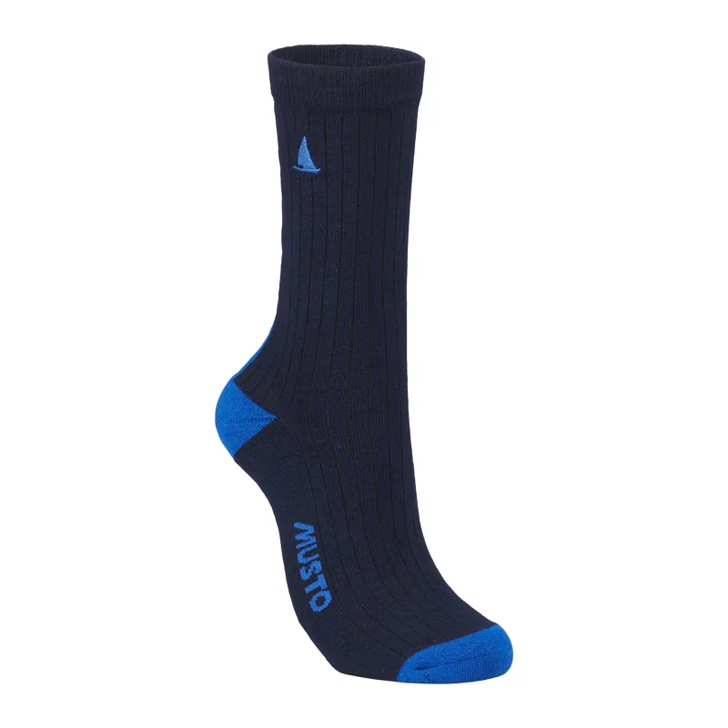 Musto Marina Socks 2 Pack - Navy-1