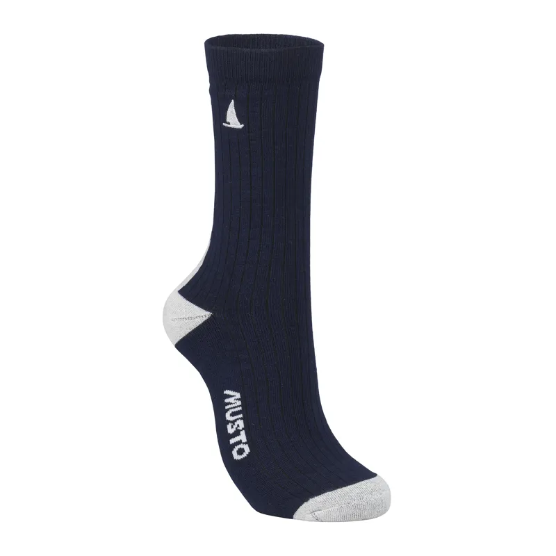 Musto Marina Socks 2 Pack - Navy-2