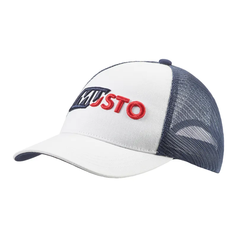 Musto Trucker Cap - White