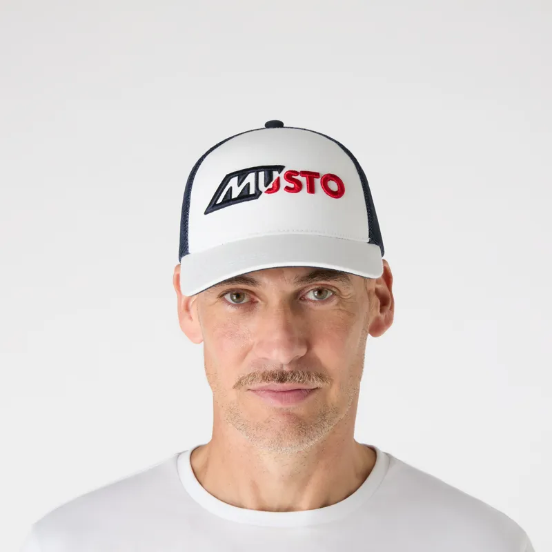 Musto Trucker Cap - White-2