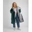 Dryrobe Long Sleeve Dark Green/Nimbus Cloud