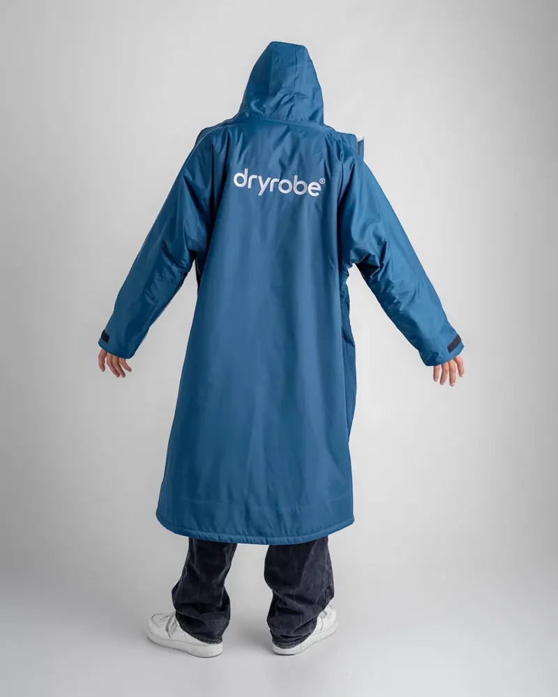 Dryrobe Long Sleeve Deep Sea Blue/ Sand Camo-5