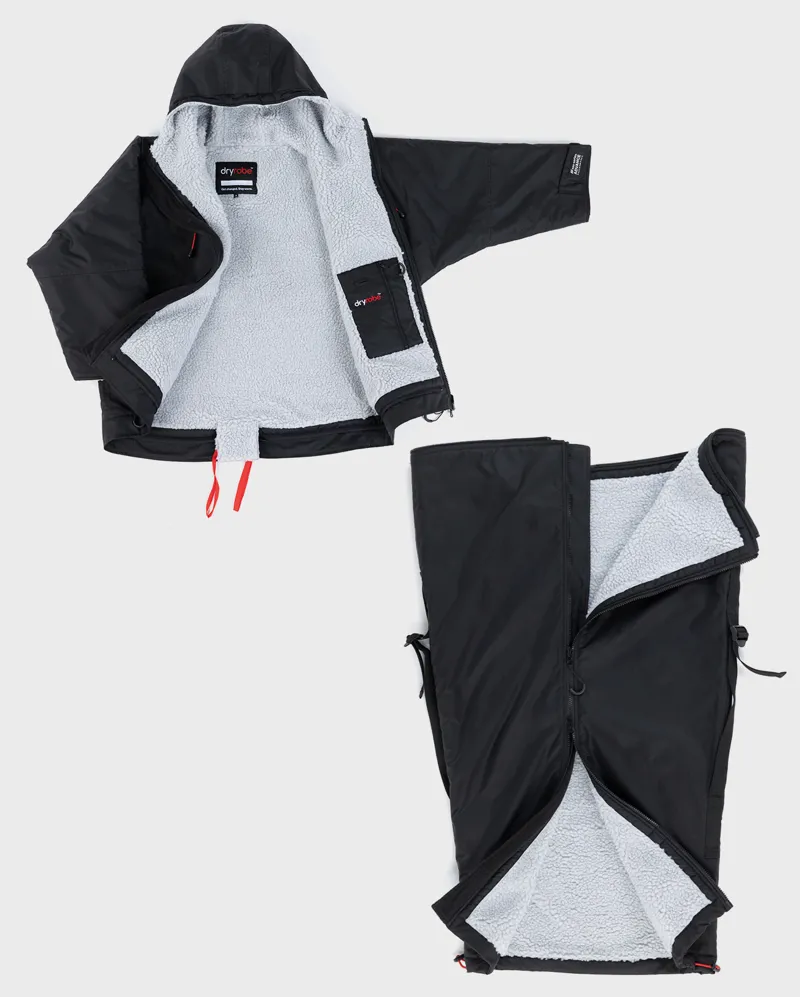 Dryrobe Adapt - Black/Grey-1