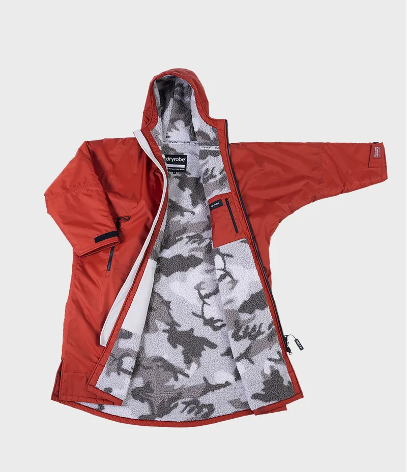 Dryrobe Long Sleeve Burnt Orange-5